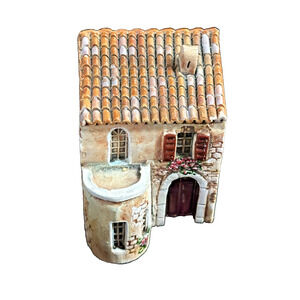 J Carlton Gault Miniature House Hand Painted Made in France 1999